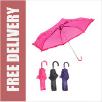 Plain Frilly Umbrella